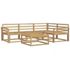 Lauko sofos komplektas 5 pcs Balta 79 x 79 x 37 cm