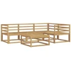 Lauko sofos komplektas 5 pcs Balta 79 x 79 x 37 cm