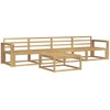 Lauko sofos komplektas 5 pcs Balta 79 x 79 x 37 cm