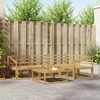 Lauko sofos komplektas 5 pcs Balta 79 x 79 x 37 cm