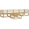 Lauko sofos komplektas 5 pcs Balta 79 x 79 x 37 cm