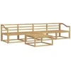 Lauko sofos komplektas 5 pcs Balta 79 x 79 x 37 cm