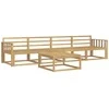 Lauko sofos komplektas 5 pcs Balta 79 x 79 x 37 cm