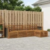 Lauko sofos komplektas 5 vnt. Natūrali
