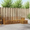 Lauko sofos komplektas 5 vnt. Natūrali