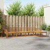Lauko sofos komplektas 5 vnt. Natūrali Kietos akacijos mediena