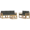 Lauko sofos komplektas 6 pcs