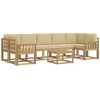 Lauko sofos komplektas 6 pcs