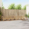 Lauko sofos komplektas 6 pcs Balta 404 x 166,5 x 73 cm
