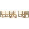 Lauko sofos komplektas 6 pcs Balta 59 x 59 x 37 cm