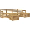 Lauko sofos komplektas 6 pcs Balta 59 x 59 x 37 cm