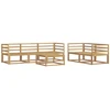 Lauko sofos komplektas 6 pcs Balta