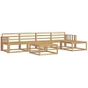 Lauko sofos komplektas 6 pcs Balta 79 x 79 x 37 cm