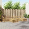 Lauko sofos komplektas 6 pcs Balta 79 x 79 x 37 cm