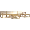 Lauko sofos komplektas 6 pcs Balta 79 x 79 x 37 cm