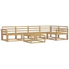 Lauko sofos komplektas 6 pcs Balta 79 x 79 x 37 cm