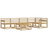 Lauko sofos komplektas 6 pcs Balta 79 x 79 x 37 cm