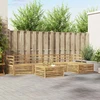 Lauko sofos komplektas 6 pcs Balta 79 x 79 x 37 cm