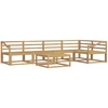 Lauko sofos komplektas 6 pcs Balta 79 x 79 x 37 cm