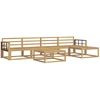 Lauko sofos komplektas 6 pcs Balta 79 x 79 x 37 cm