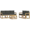 Lauko sofos komplektas 6 pcs
