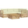 Lauko sofos komplektas 6 pcs