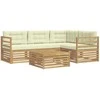 Lauko sofos komplektas 6 pcs