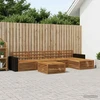 Lauko sofos komplektas 6 pcs Natūrali 79 x 79 x 37 cm