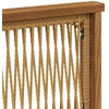 Lauko sofos komplektas 6 pcs Natūrali