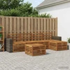 Lauko sofos komplektas 6 vnt. Natūrali