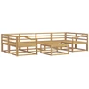 Lauko sofos komplektas 7 pcs Balta