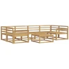 Lauko sofos komplektas 7 pcs Balta