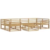 Lauko sofos komplektas 7 pcs Balta