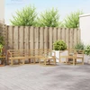 Lauko sofos komplektas 7 pcs Balta 59 x 59 x 37 cm