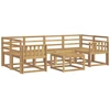 Lauko sofos komplektas 7 pcs Balta 59 x 59 x 37 cm