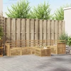 Lauko sofos komplektas 7 pcs Balta 59 x 59 x 37 cm