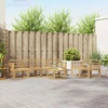 Lauko sofos komplektas 7 pcs Balta 59 x 59 x 37 cm