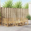 Lauko sofos komplektas 7 pcs Balta 59 x 59 x 37 cm
