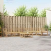 Lauko sofos komplektas 7 pcs Balta 79 x 79 x 37 cm