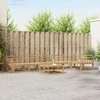Lauko sofos komplektas 7 pcs Balta 79 x 79 x 37 cm