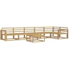 Lauko sofos komplektas 7 pcs Balta 79 x 79 x 37 cm