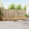 Lauko sofos komplektas 7 pcs Balta 79 x 79 x 37 cm