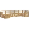 Lauko sofos komplektas 7 pcs Balta