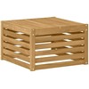 Lauko sofos komplektas 7 pcs Balta Kietos akacijos mediena