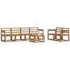 Lauko sofos komplektas 7 pcs Natūrali
