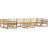 Lauko sofos komplektas 8 pcs Balta