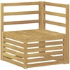 Lauko sofos komplektas 8 pcs Balta 306 x 187,5 x 73 cm