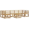 Lauko sofos komplektas 8 pcs Balta 59 x 59 x 37 cm