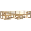 Lauko sofos komplektas 8 pcs Balta 59 x 59 x 37 cm