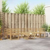 Lauko sofos komplektas 8 pcs Balta 59 x 59 x 37 cm